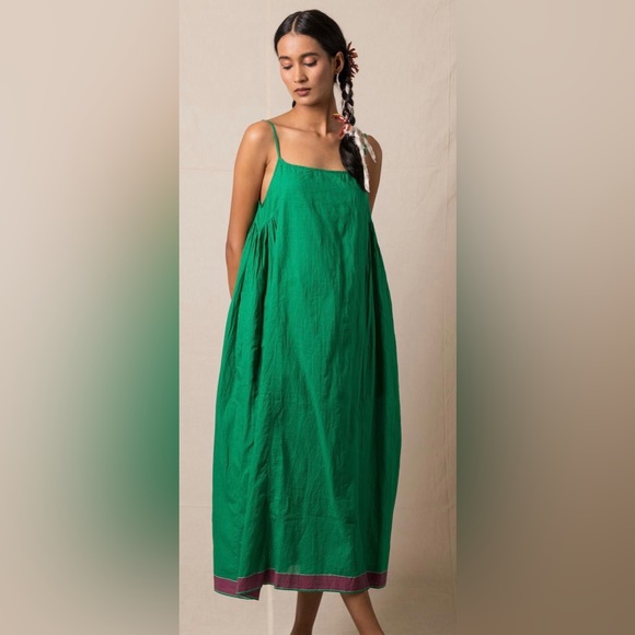 Injiri Dresses & Skirts - Injiri Green Slip Dress